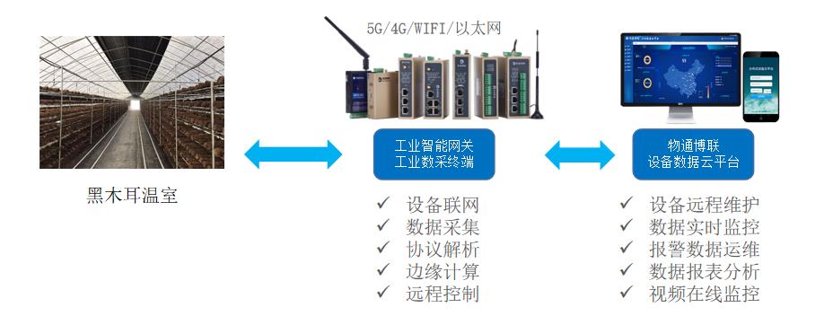 基于PLC数据采集的木耳栽培温室环境测控系统